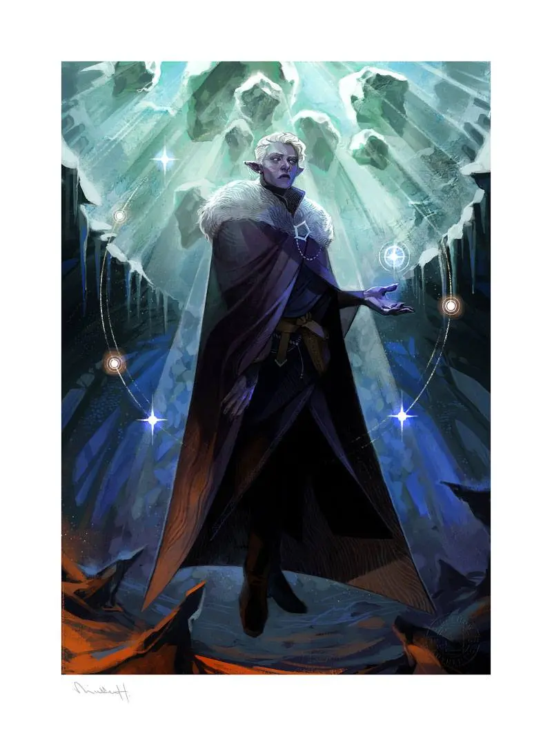 Critical Role Art Print Essek Thelyss 46 x 61 cm - keretezetlen vászonkép termékfotó