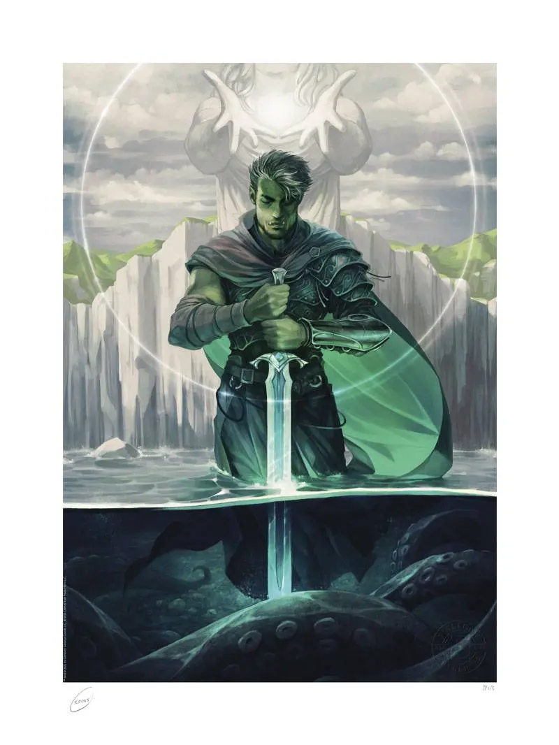 Critical Role Art Print Fjord Refjorged 46 x 61 cm - keretezetlen vászonkép termékfotó