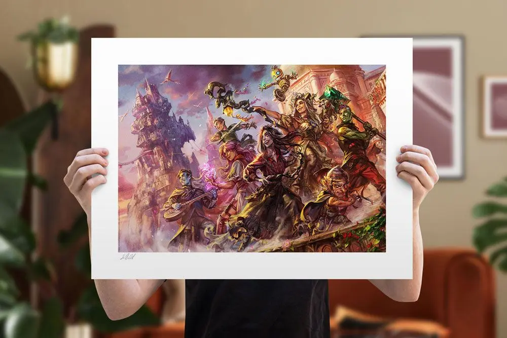 Critical Role Campaign 3: Bells Hells Art Print The Draw of Destiny 61 x 46 cm - keretezetlen vászonkép termékfotó
