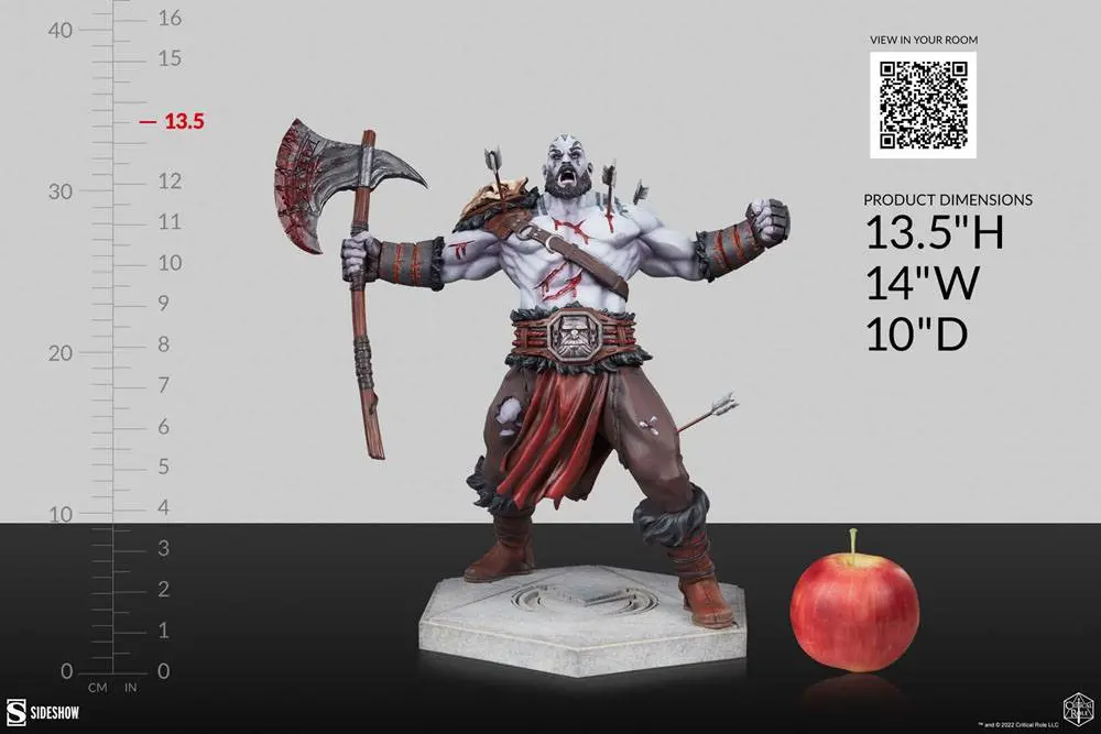 Critical Role Grog - Vox Machina PVC szobor figura 34 cm termékfotó