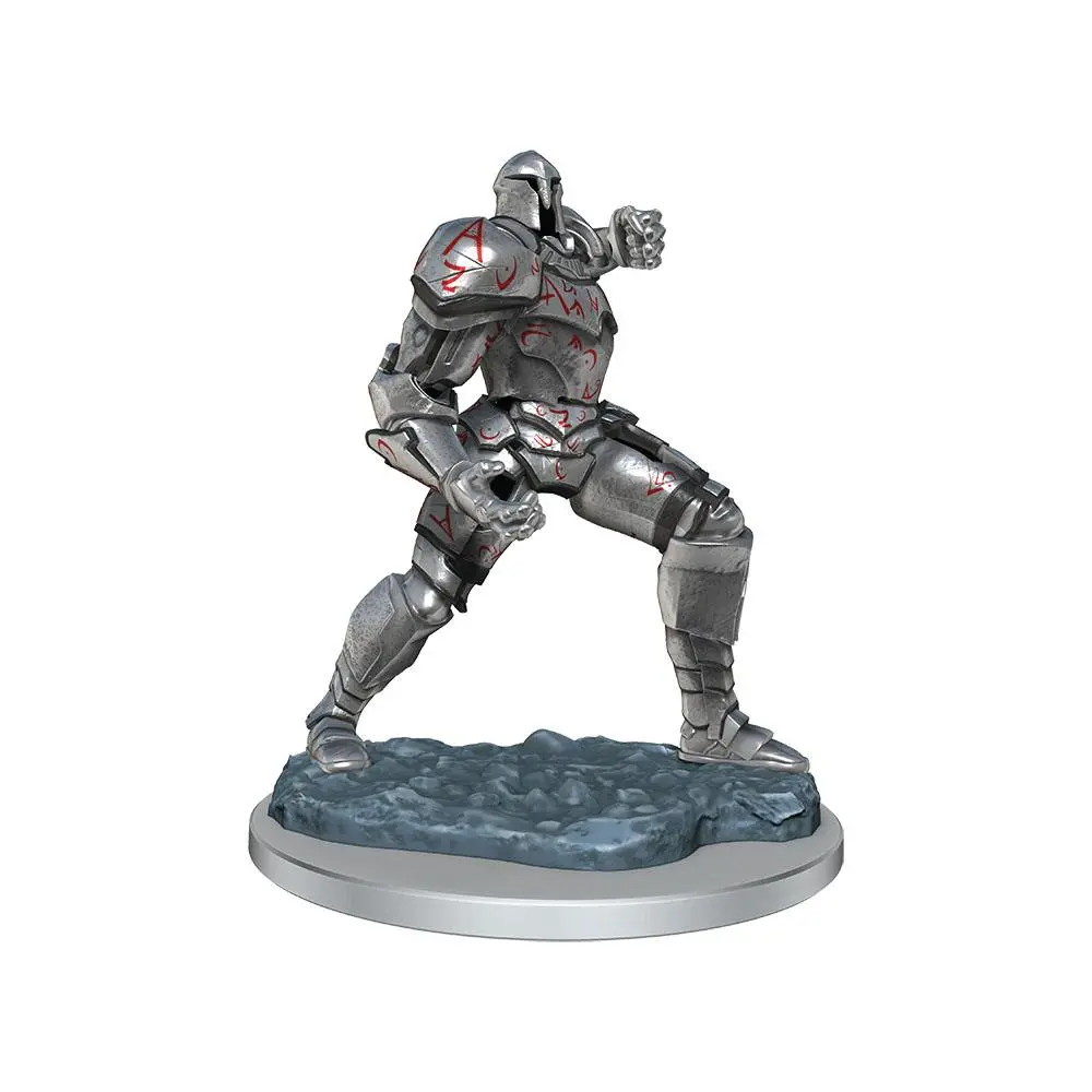 Critical Role Unpainted Miniature Platinum Golem termékfotó