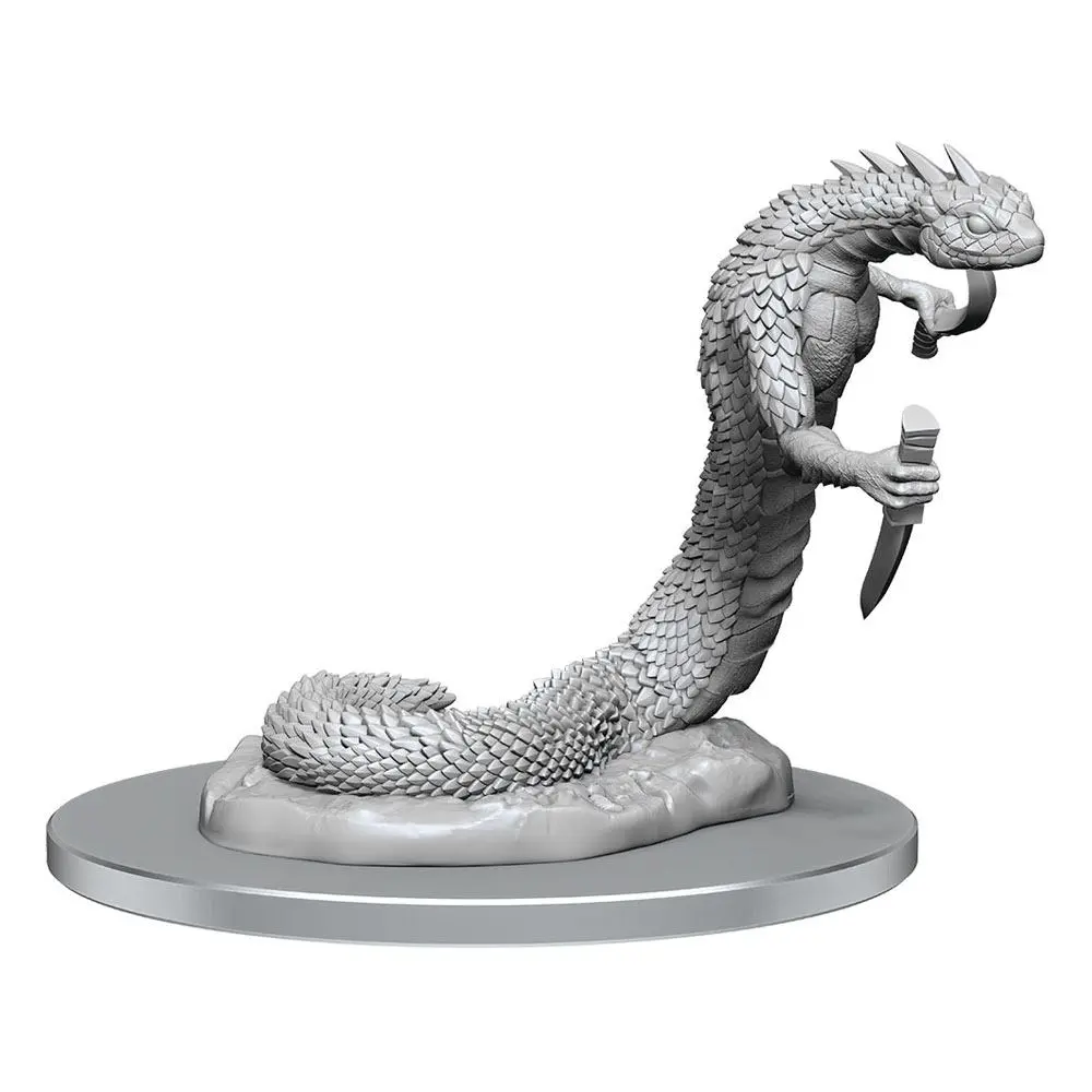 Critical Role Unpainted Miniatures Serpentfolk &amp; Serpentfolk Ghost termékfotó