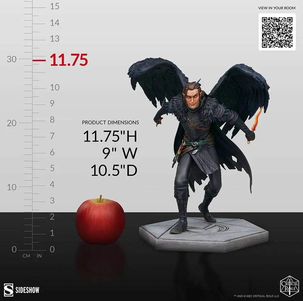 Critical Role Vax - Vox Machina PVC szobor figura 30 cm termékfotó