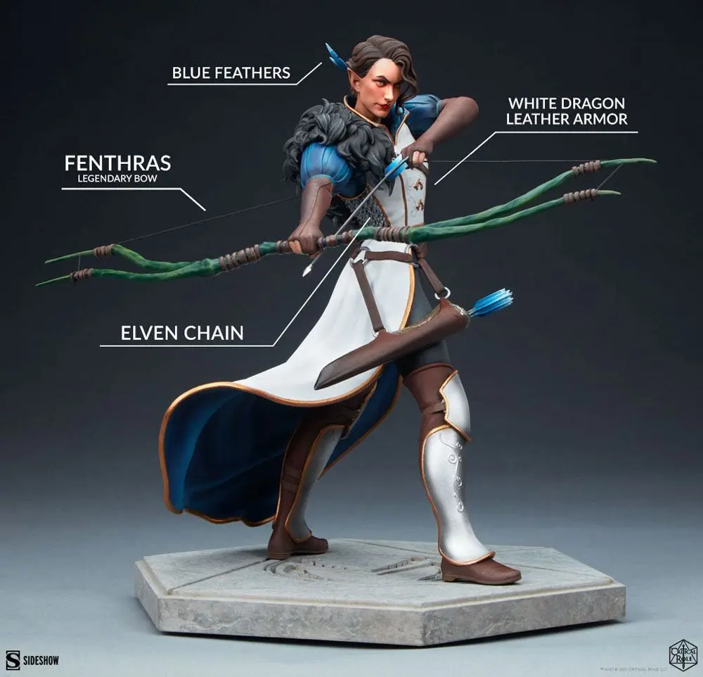 Critical Role  Vex - Vox Machina PVC szobor figura 29 cm termékfotó
