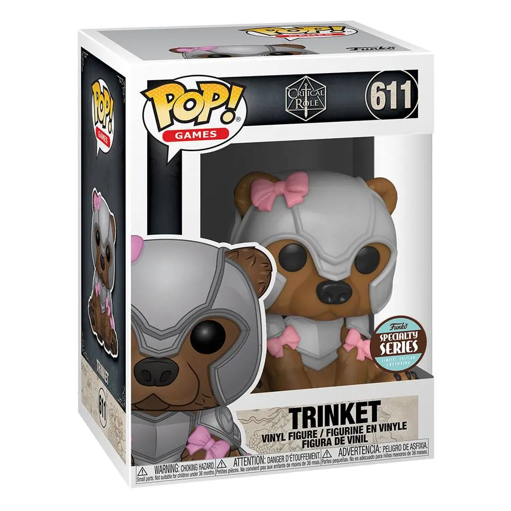 Critical Role Vox Machina POP! Disney Vinyl figura Specialty Series Trinket (Armoured) 9 cm termékfotó