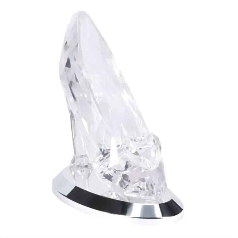 Crystal Shoe 3D lamp 19cm termékfotó