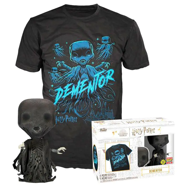 Funko POP & Tee Harry Potter Dementor póló és figura csomag termékfotó