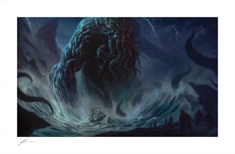Cthulhu Art Print Cthulhu I by Richard Luong 46 x 70 cm termékfotó