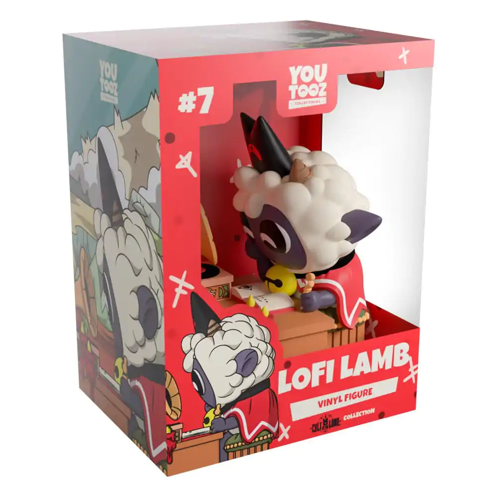 Cult of the Lamb Vinyl figura Lofi Lamb 9 cm termékfotó