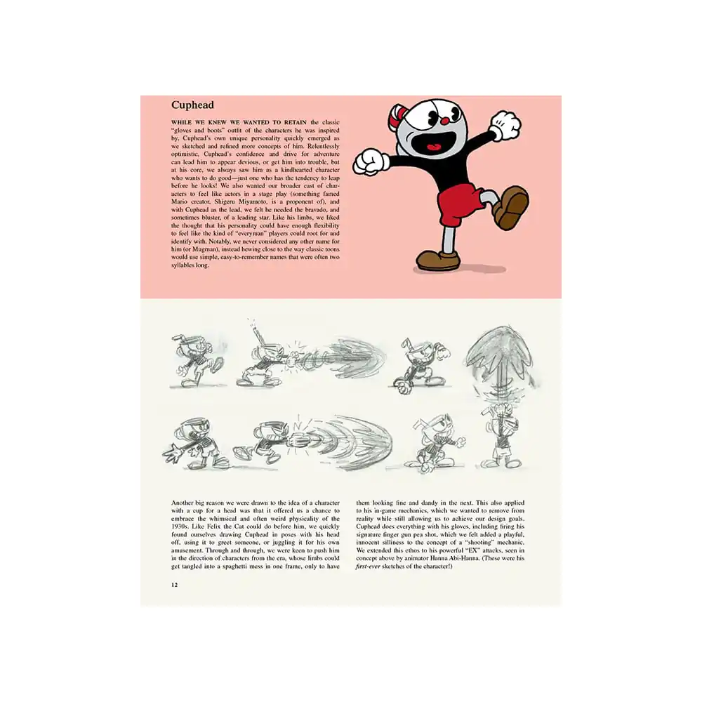Cuphead Art Book The Art of Cuphead angol nyelvű termékfotó