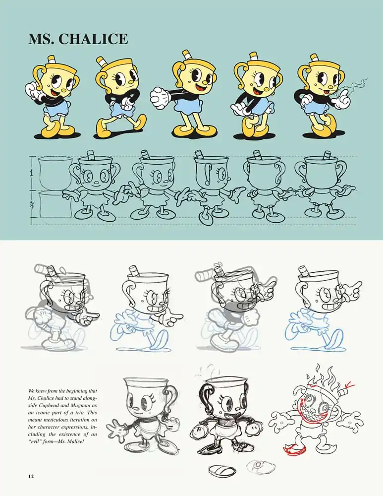 Cuphead Art Book The Art of Cuphead: The Delicious Last Course angol nyelvű termékfotó