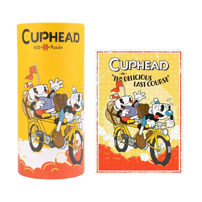 Cuphead Delicious Last Course puzzle 500db-os termékfotó