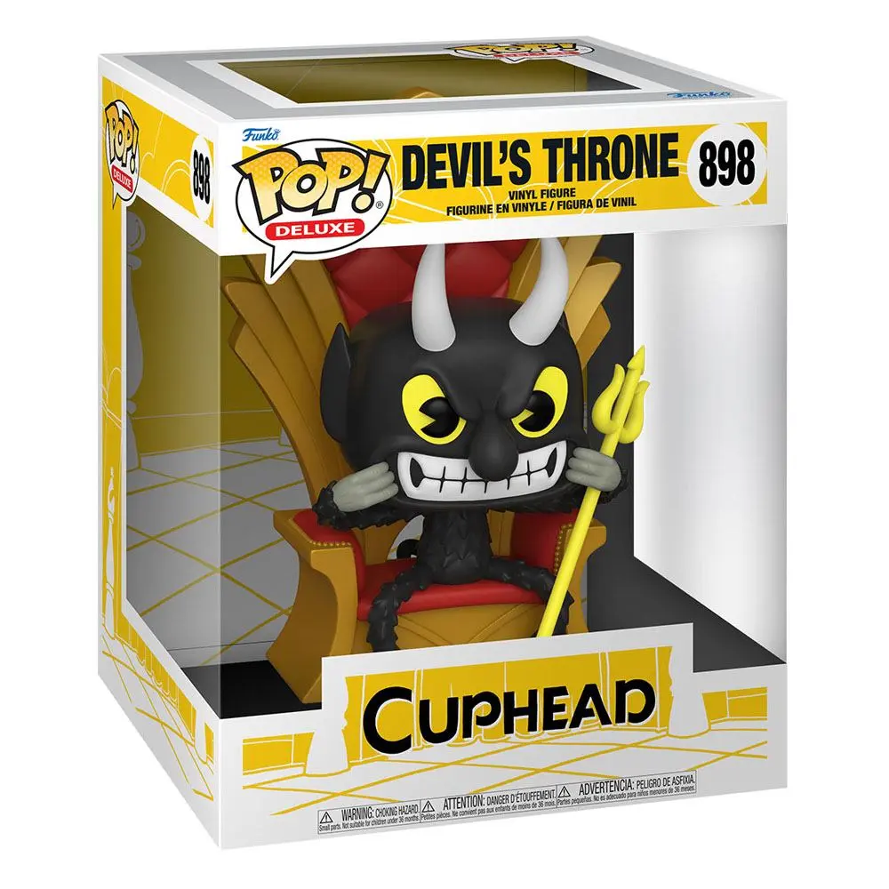 Cuphead Funko POP! Deluxe Vinyl figura Devil in Chair 9 cm termékfotó