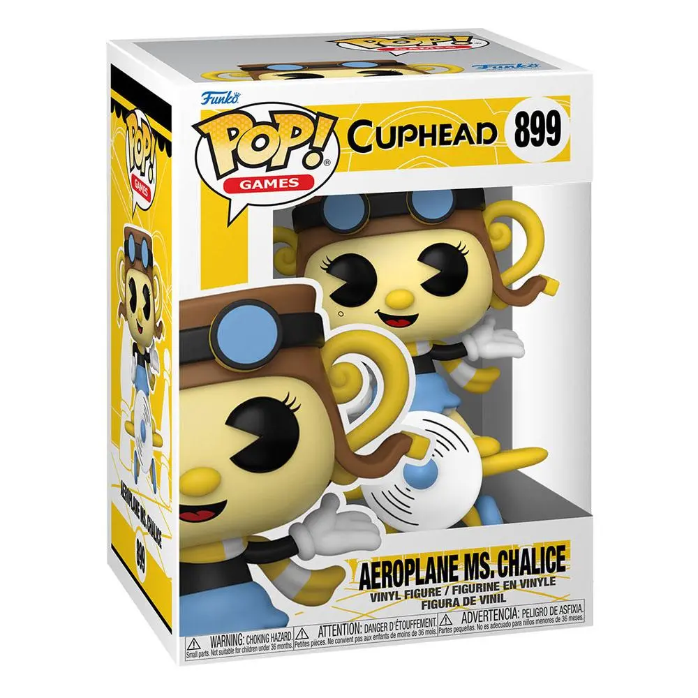 Cuphead Funko POP! Games Vinyl figura Aeroplane Chalice 9 cm termékfotó