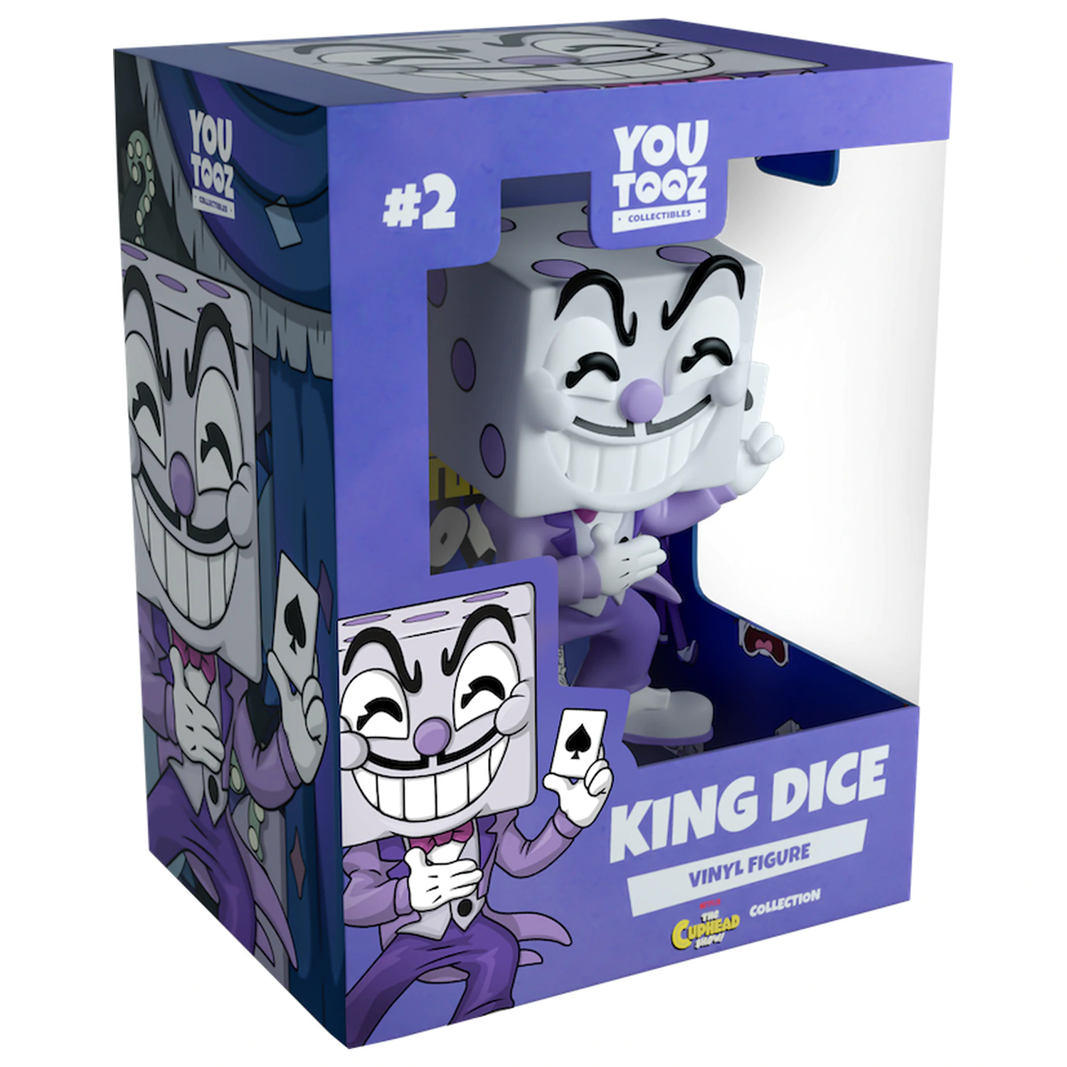 Cuphead King Dice figura Youtooz 11cm termékfotó