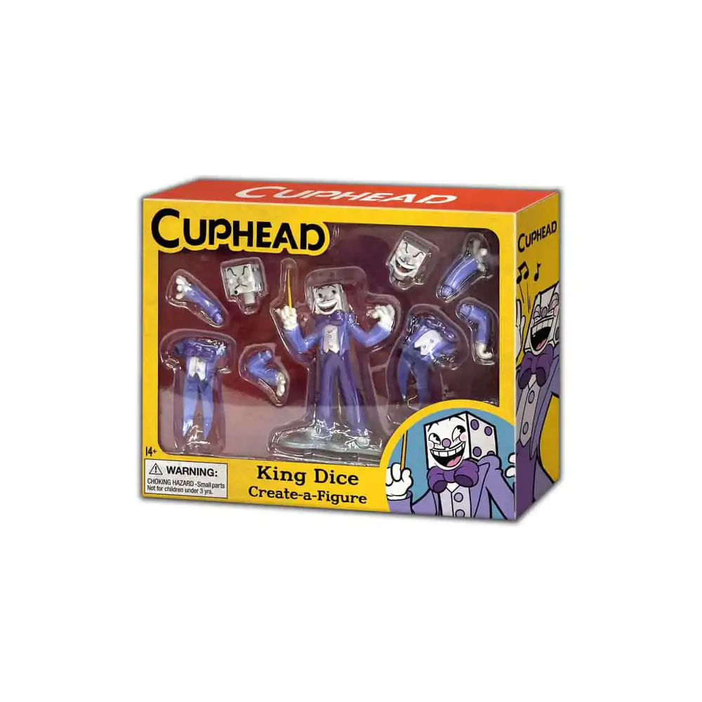 Cuphead Mini Create a Figure King Dice Mini figura termékfotó