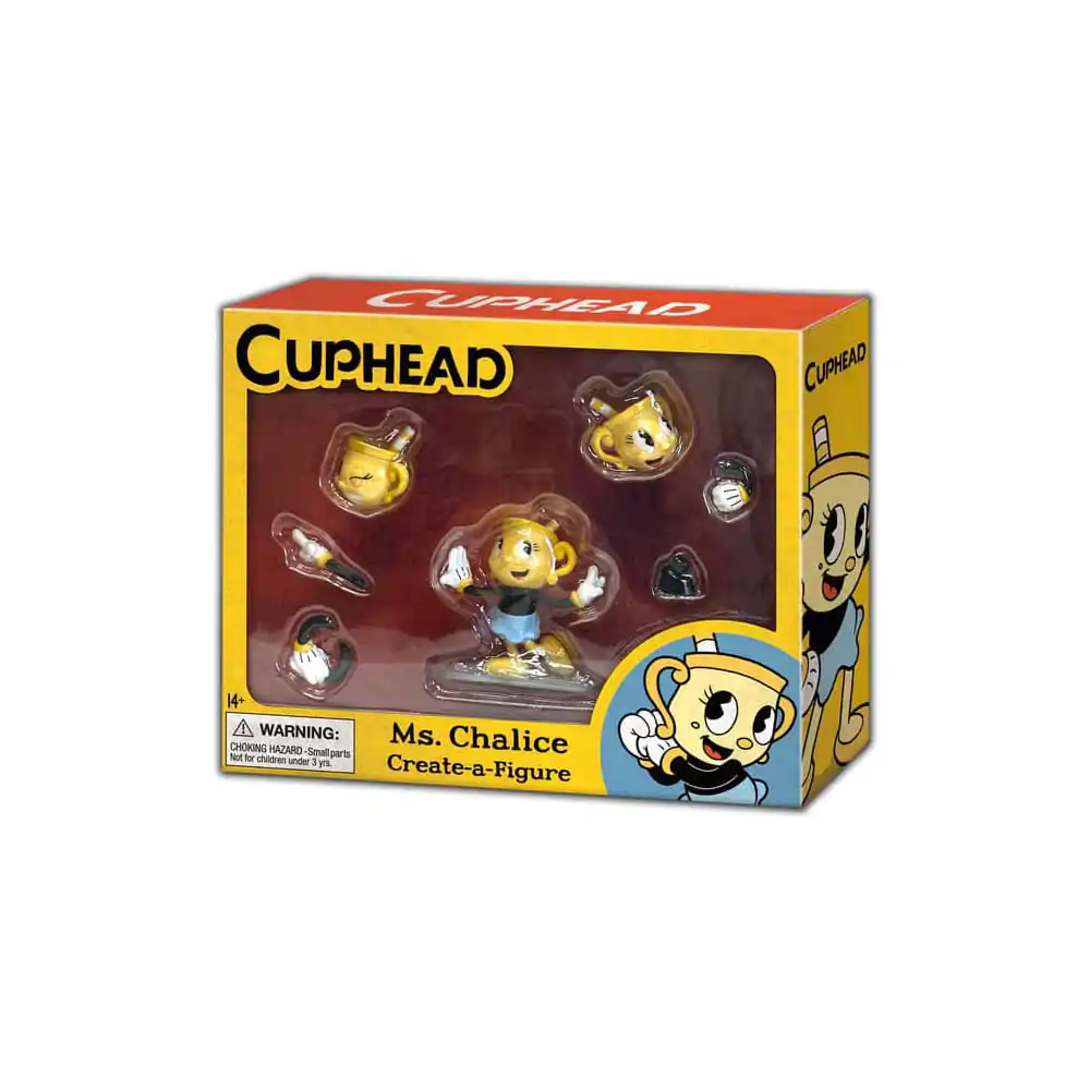 Cuphead Mini Create a Figure Ms. Chalice Mini figura termékfotó