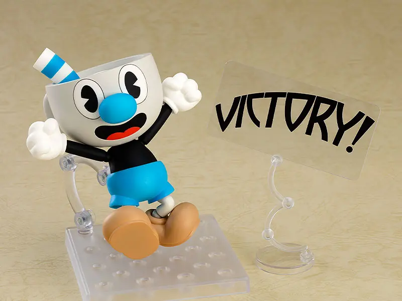 Cuphead Nendoroid akciófigura Mugman 10 cm termékfotó