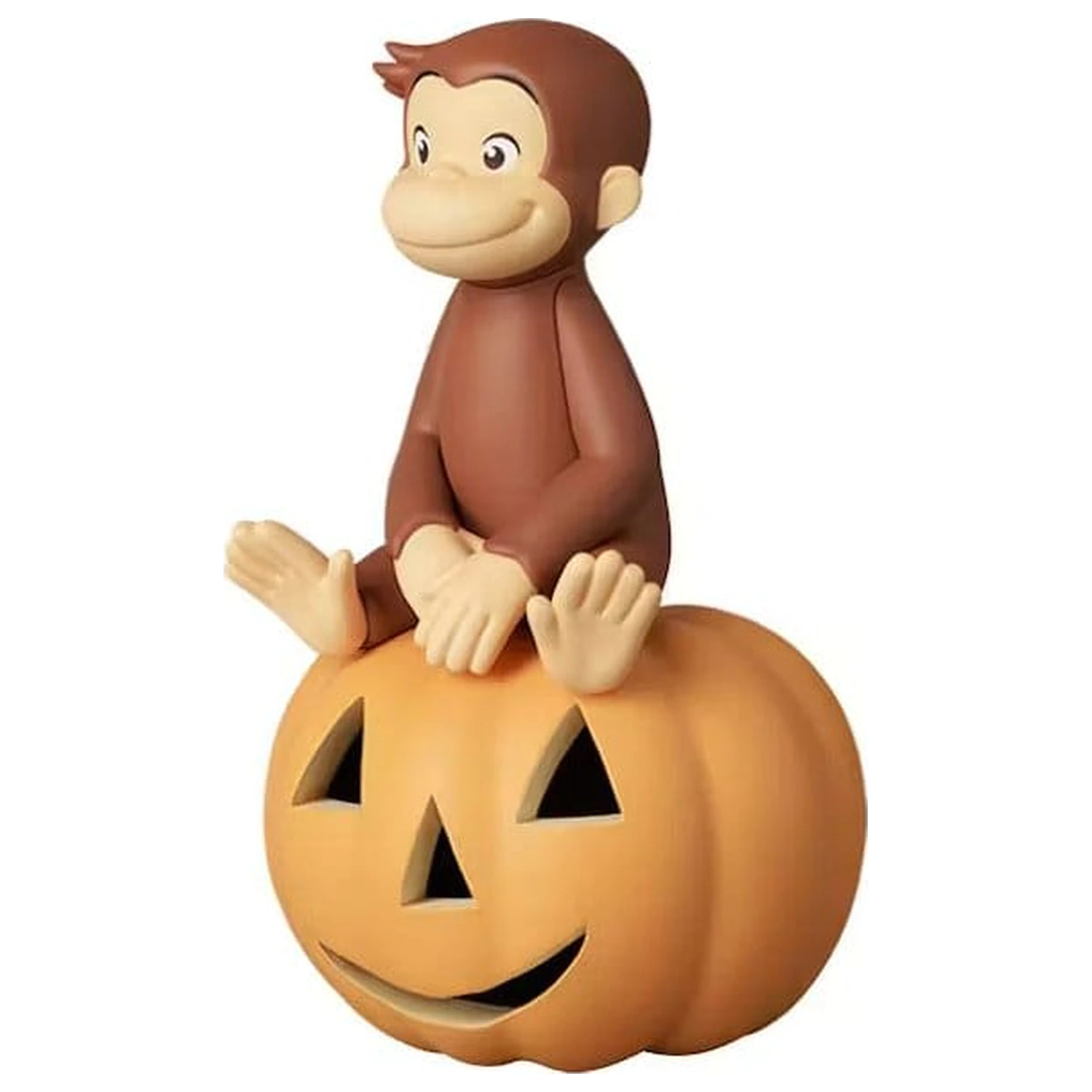 Curious George UDF Mini figura w/Pumpkin 6 cm termékfotó