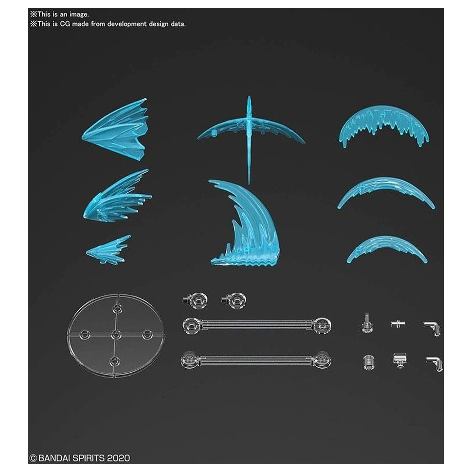 Custom Effect (Slash Image) (Blue) modell készlet kiegészítő termékfotó