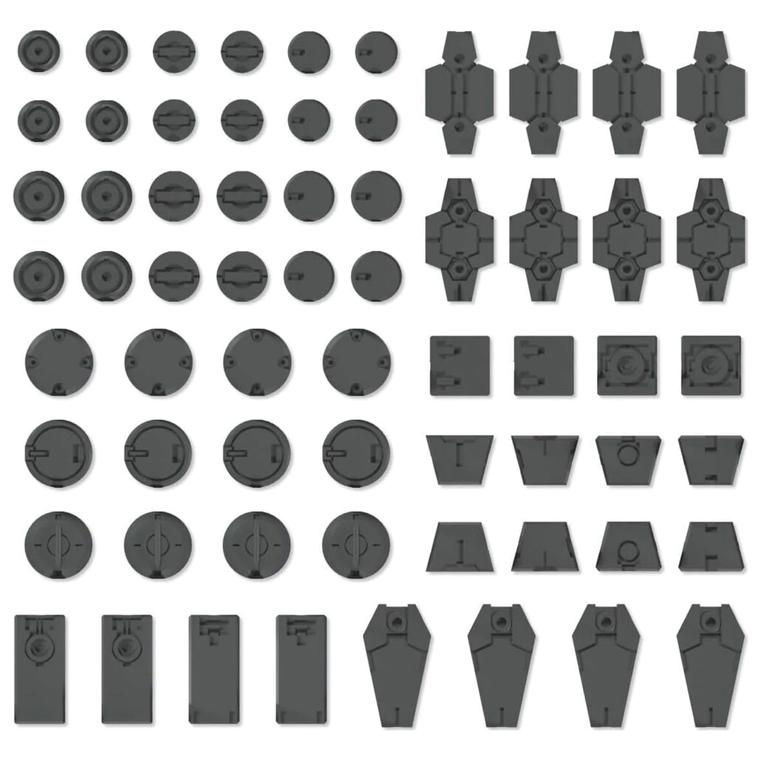 Customise Material Decoration Parts 1 Grey figura kiegészítő csomag termékfotó