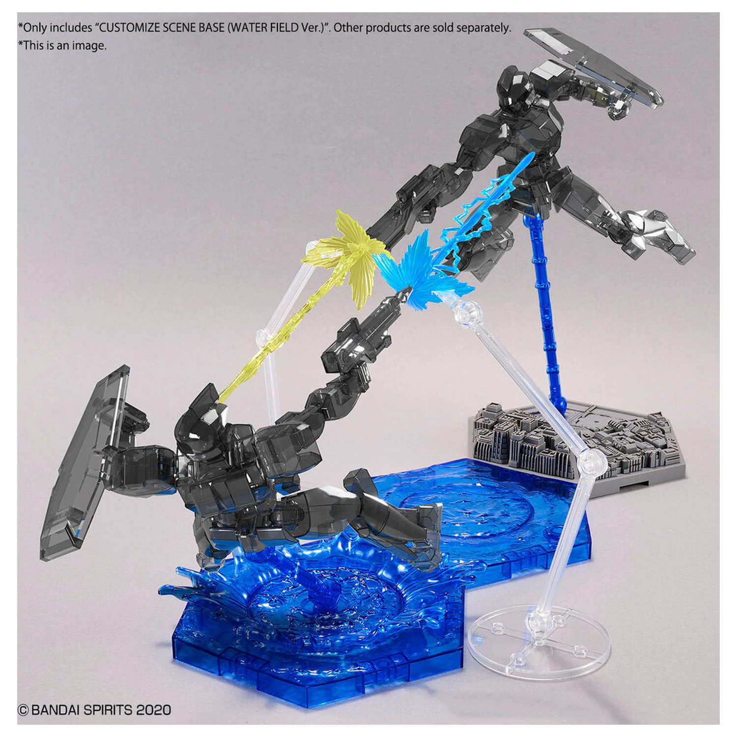 Customise Scene Display Base Water Field Ver. figura állvány dioráma termékfotó