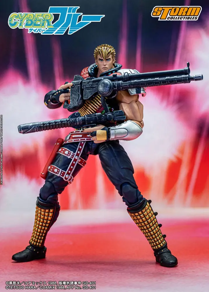Cyber Blue 1/12 Blue akciófigura 18 cm termékfotó