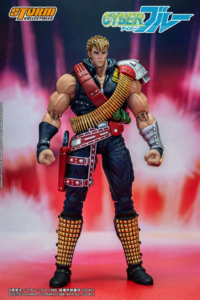 Cyber Blue 1/12 Blue akciófigura 18 cm termékfotó