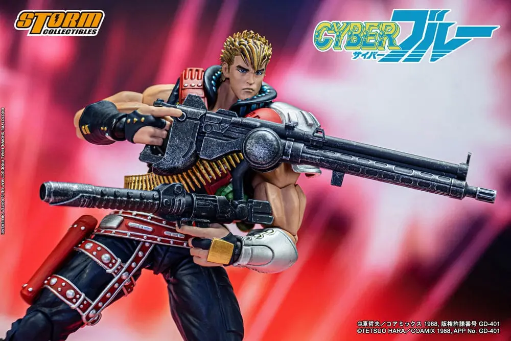 Cyber Blue 1/12 Blue akciófigura 18 cm termékfotó