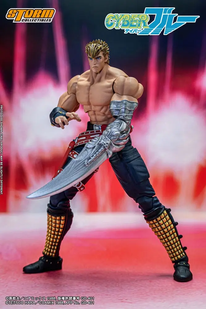 Cyber Blue 1/12 Blue akciófigura 18 cm termékfotó