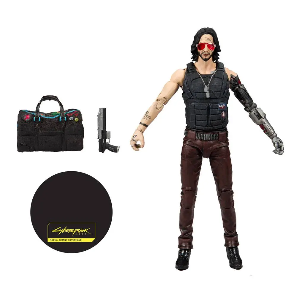Cyberpunk 2077 akciófigura Johnny Silverhand Variant 18 cm termékfotó