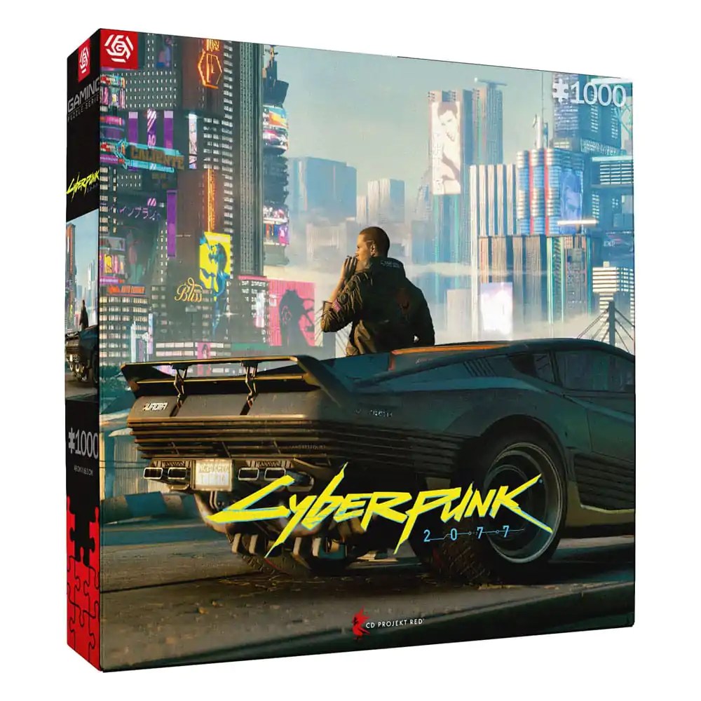 Cyberpunk 2077 Gaming Mercenary on the Rise puzzle (1000 darab) termékfotó