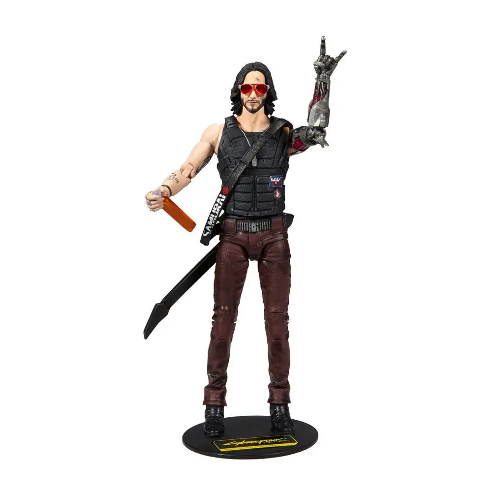 Cyberpunk 2077 Johnny Silverhand akciófigura 18 cm termékfotó