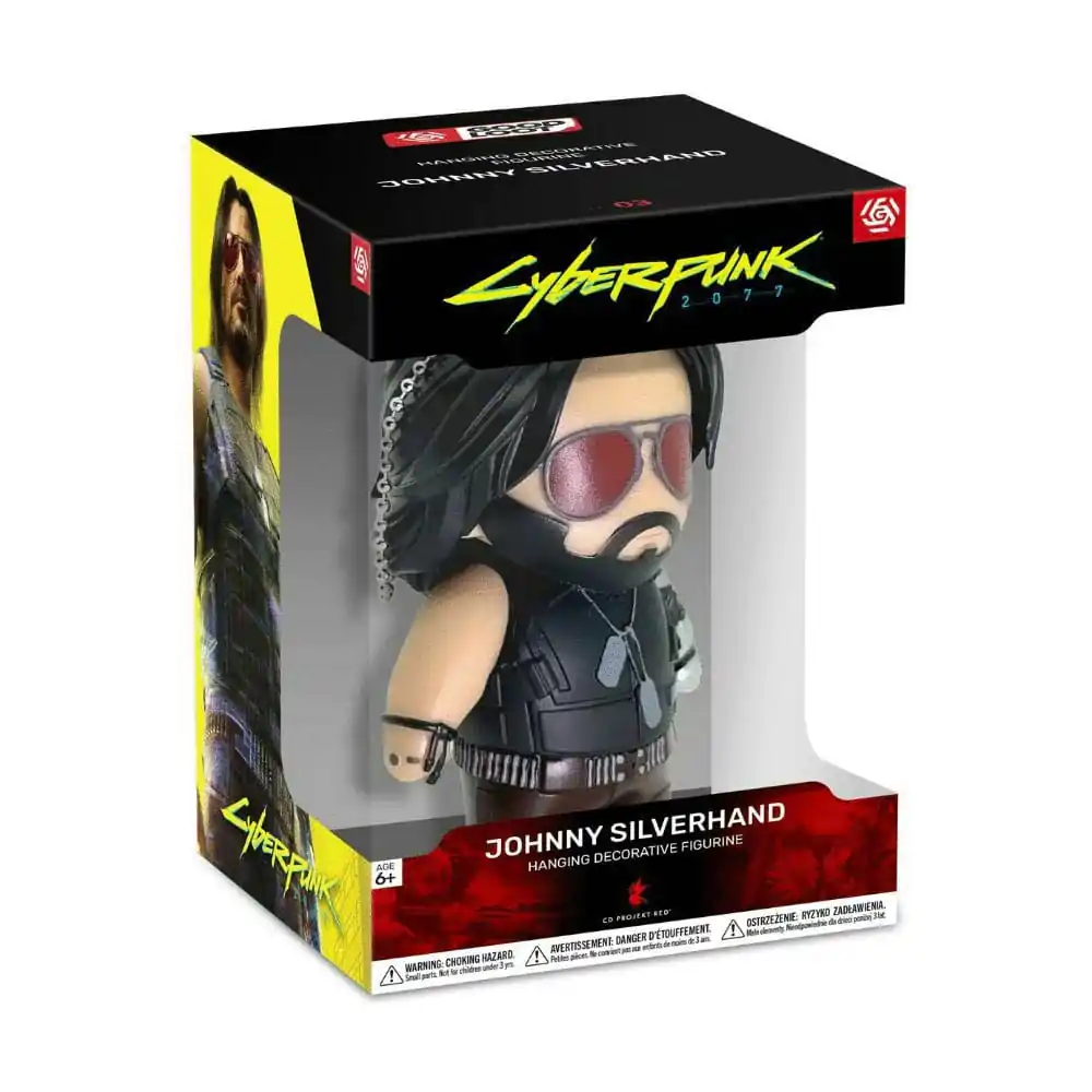 Cyberpunk 2077 Johnny Silverhand felakasztható figura 10 cm termékfotó