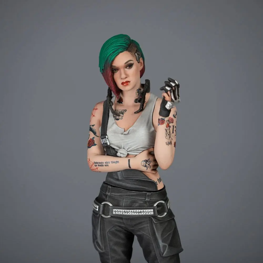 Cyberpunk 2077 Judy Alvarez PVC szobor figura 23 cm termékfotó