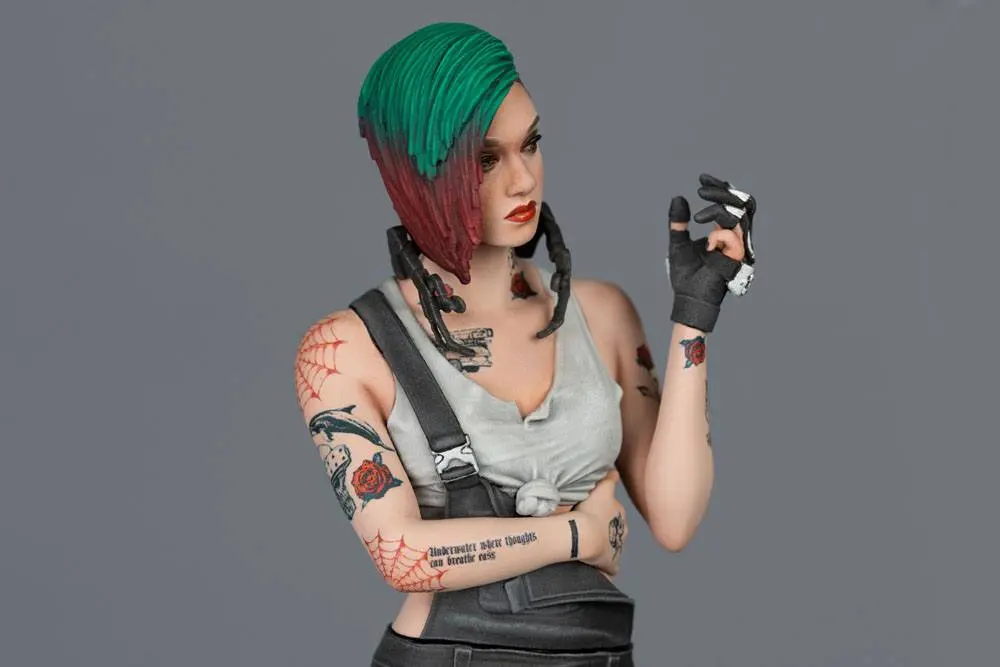 Cyberpunk 2077 Judy Alvarez PVC szobor figura 23 cm termékfotó