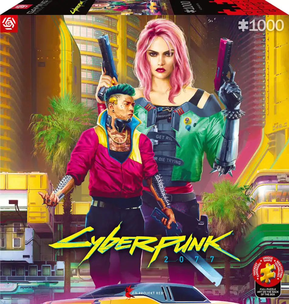 Cyberpunk 2077 Kitsch Style puzzle (1000 darab) termékfotó