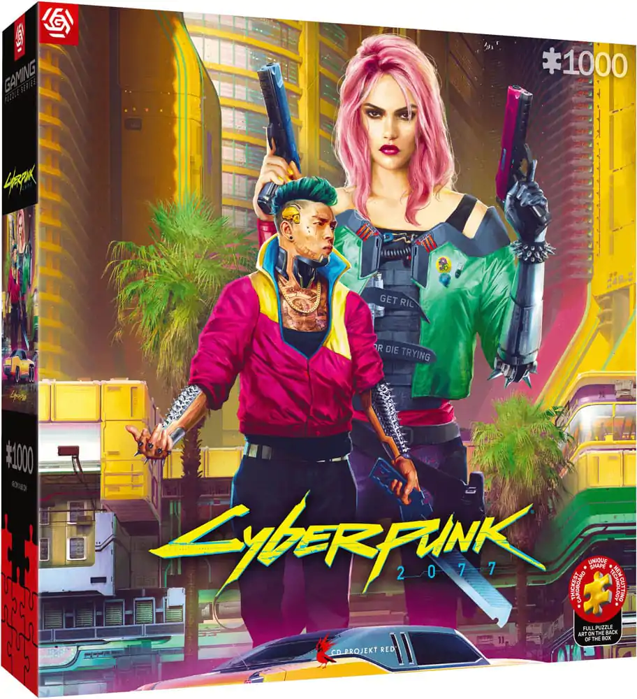 Cyberpunk 2077 Kitsch Style puzzle (1000 darab) termékfotó