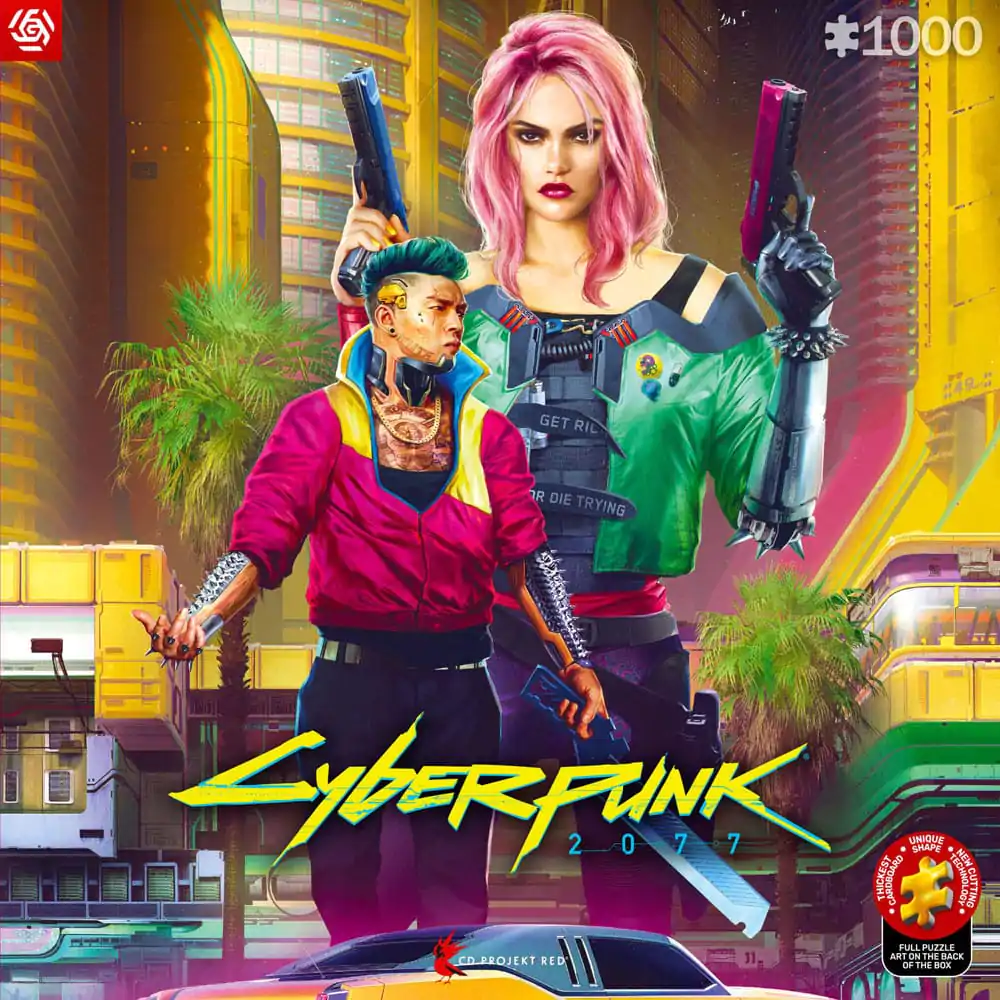 Cyberpunk 2077 Kitsch Style puzzle (1000 darab) termékfotó