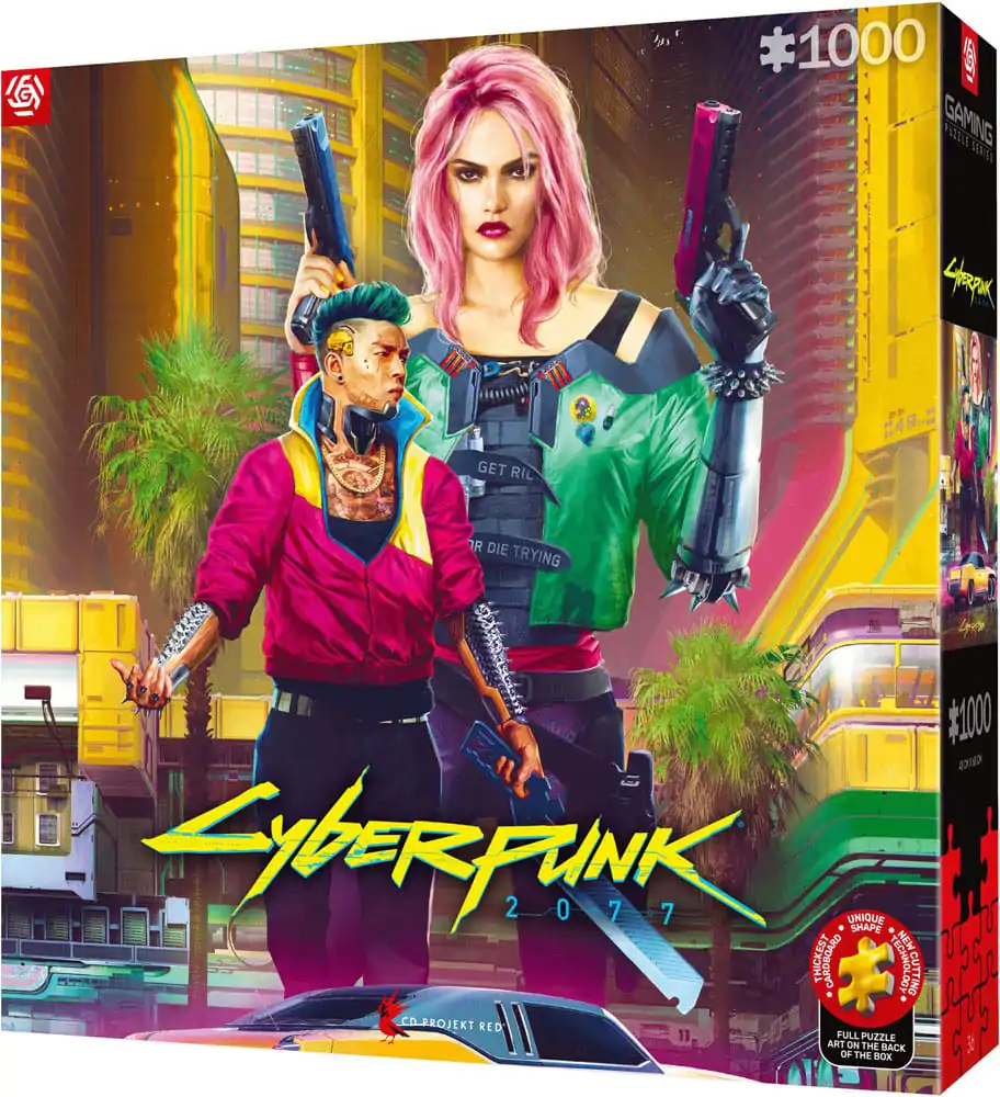 Cyberpunk 2077 Kitsch Style puzzle (1000 darab) termékfotó