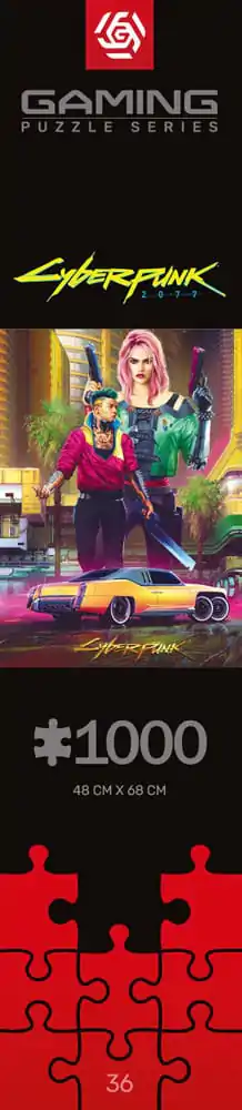 Cyberpunk 2077 Kitsch Style puzzle (1000 darab) termékfotó