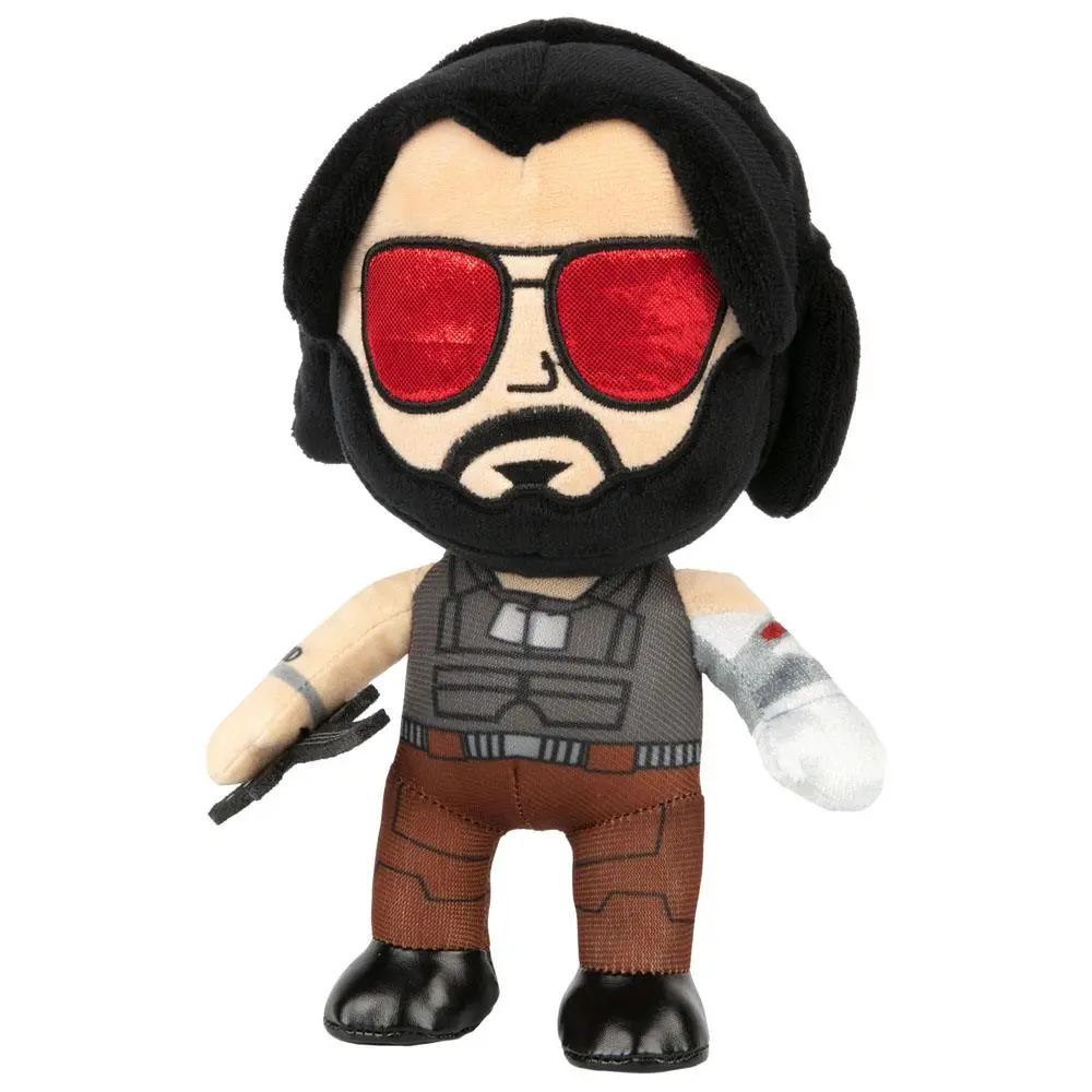 Cyberpunk 2077 M8Z plüss figura Johnny Silverhand 22 cm termékfotó