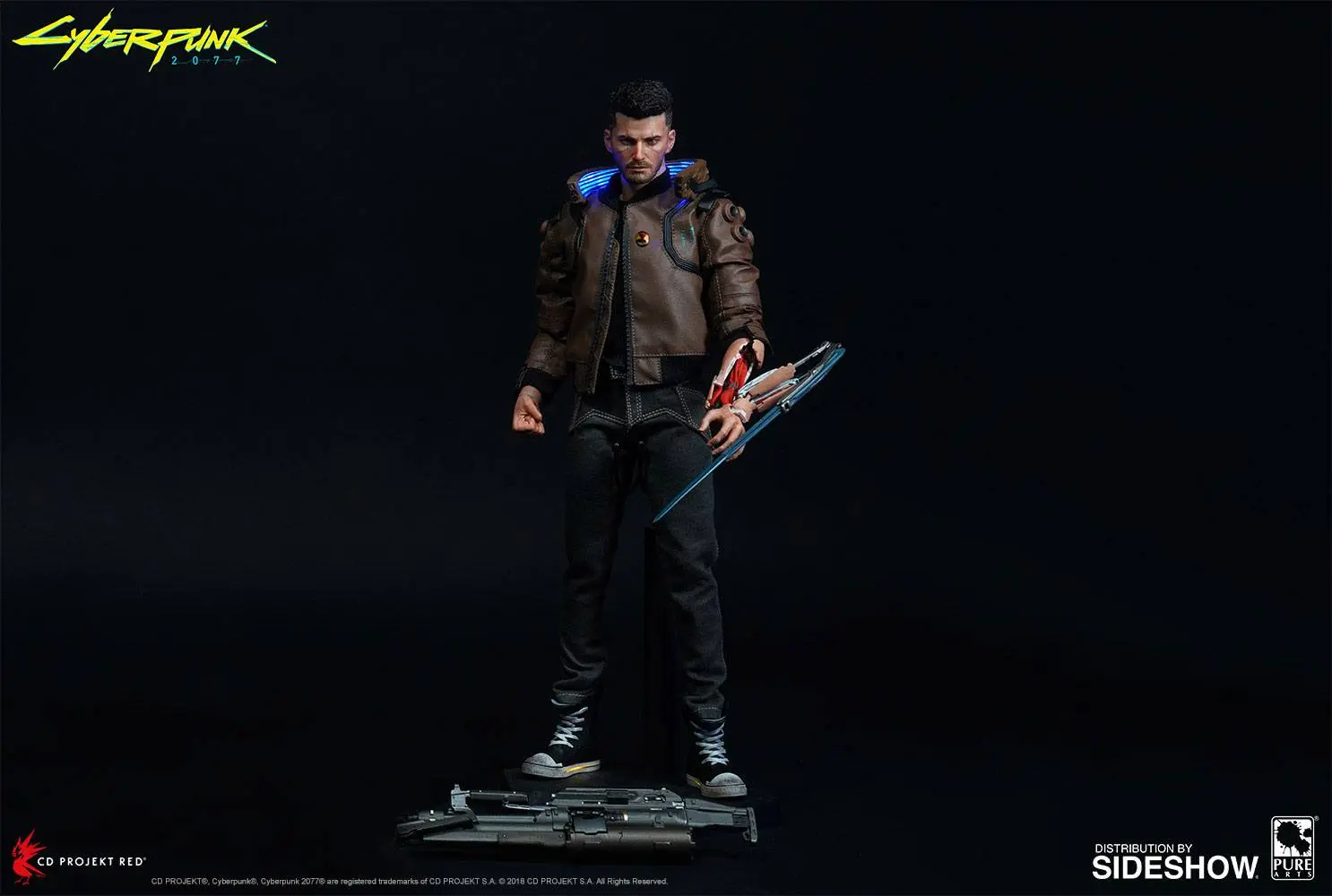 Cyberpunk 2077 Male V akciófigura 30 cm termékfotó