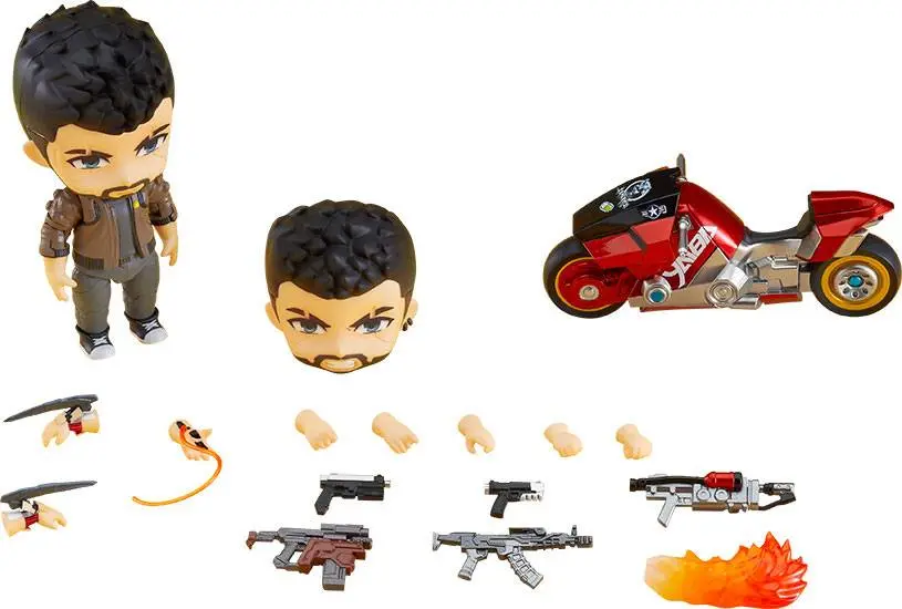 Cyberpunk 2077 Nendoroid V: Male DX Ver. akciófigura 10 cm termékfotó