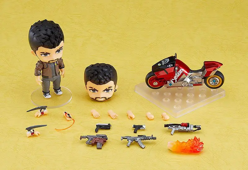 Cyberpunk 2077 Nendoroid V: Male DX Ver. akciófigura 10 cm termékfotó