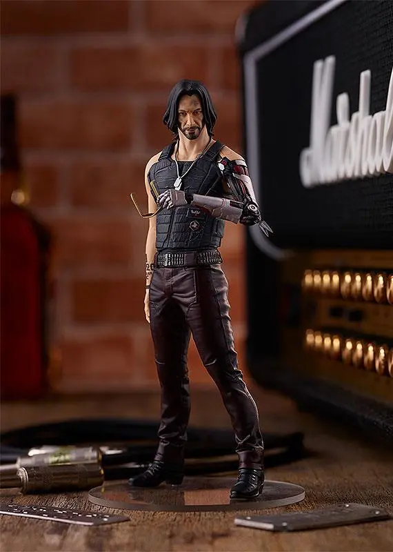 Cyberpunk 2077 Pop Up Parade  Johnny Silverhand PVC szobor figura 19 cm termékfotó