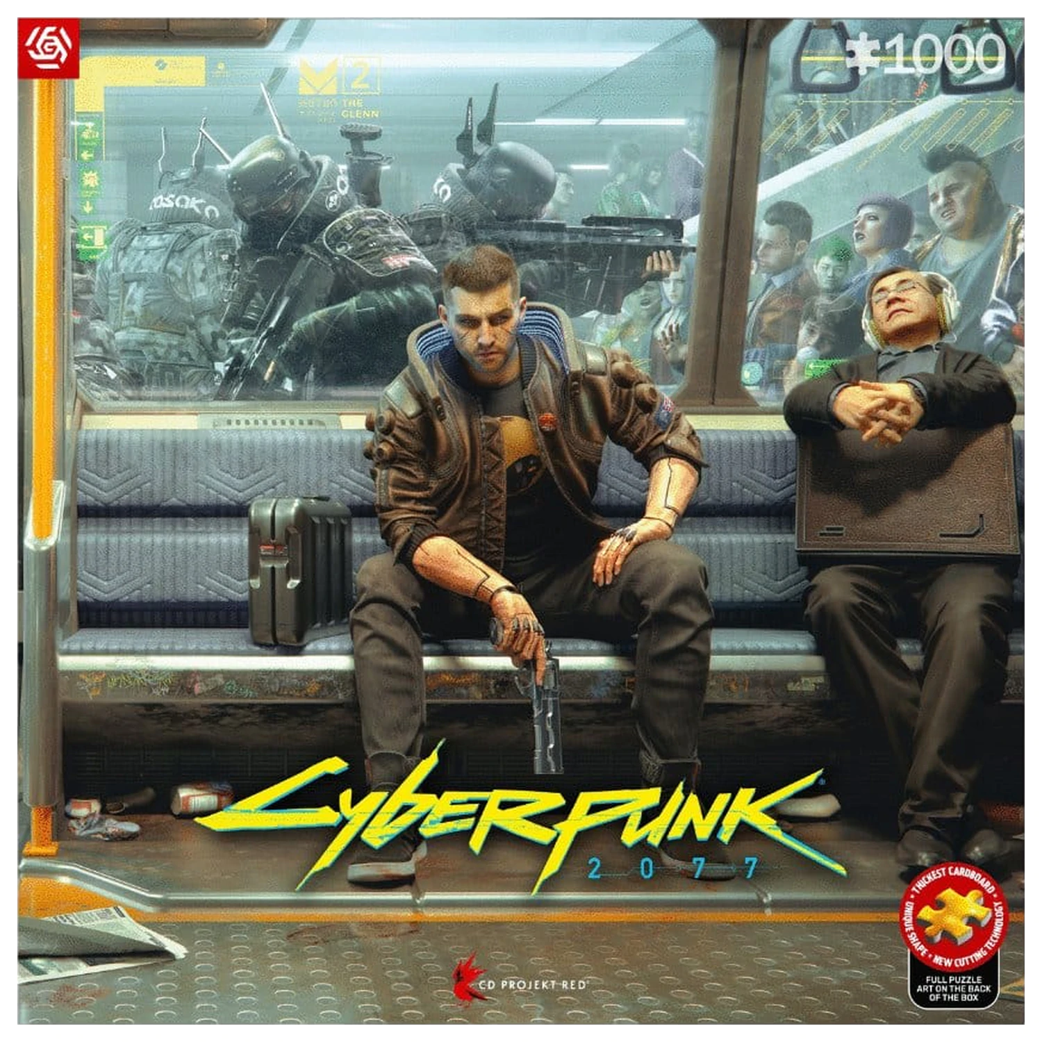 Cyberpunk 2077 puzzle Metro (1000 darab) termékfotó