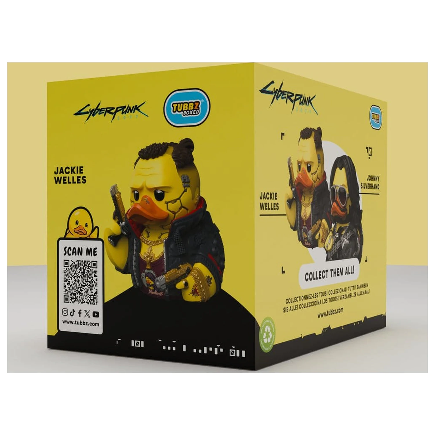 Cyberpunk 2077 Tubbz PVC figura Jackie Welles Boxed Edition 10 cm  termékfotó