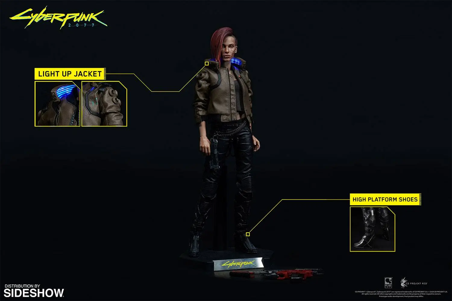 Cyberpunk 2077 V Female akciófigura 30 cm termékfotó