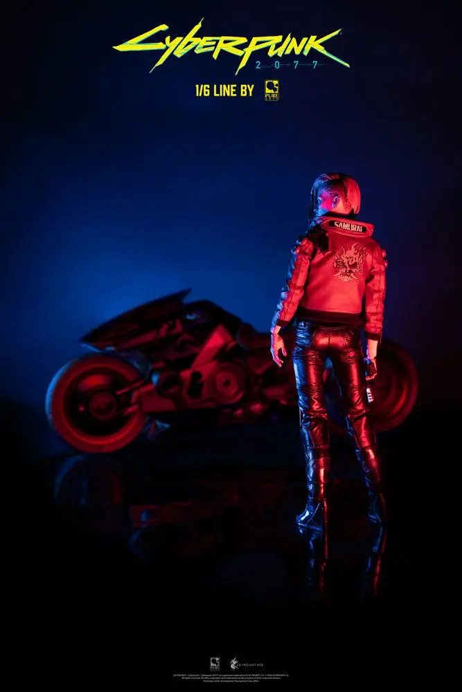 Cyberpunk 2077 V Female &amp; Yaiba Kusanagi Set akciófigurák termékfotó